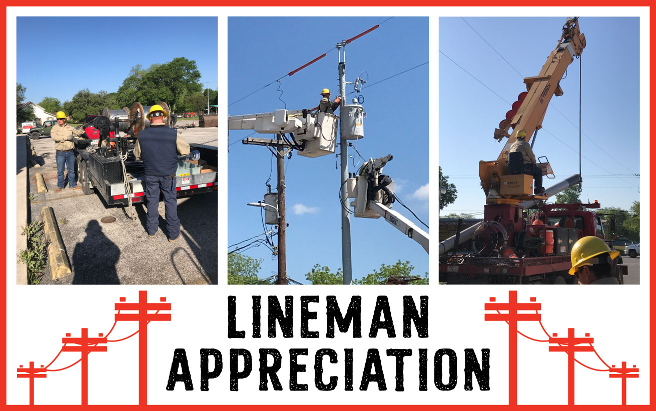 Holding the Line on Lineman Appreciation Day GVEC Your Kind of Power