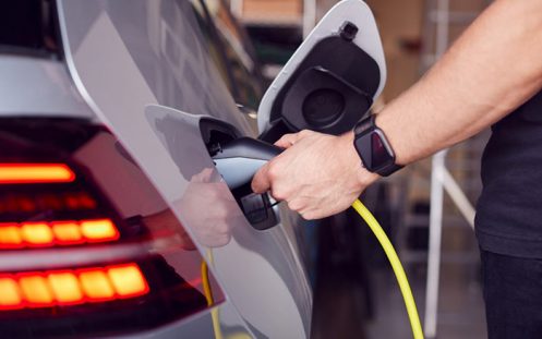 GVEC EV Charger in Cuero, TX